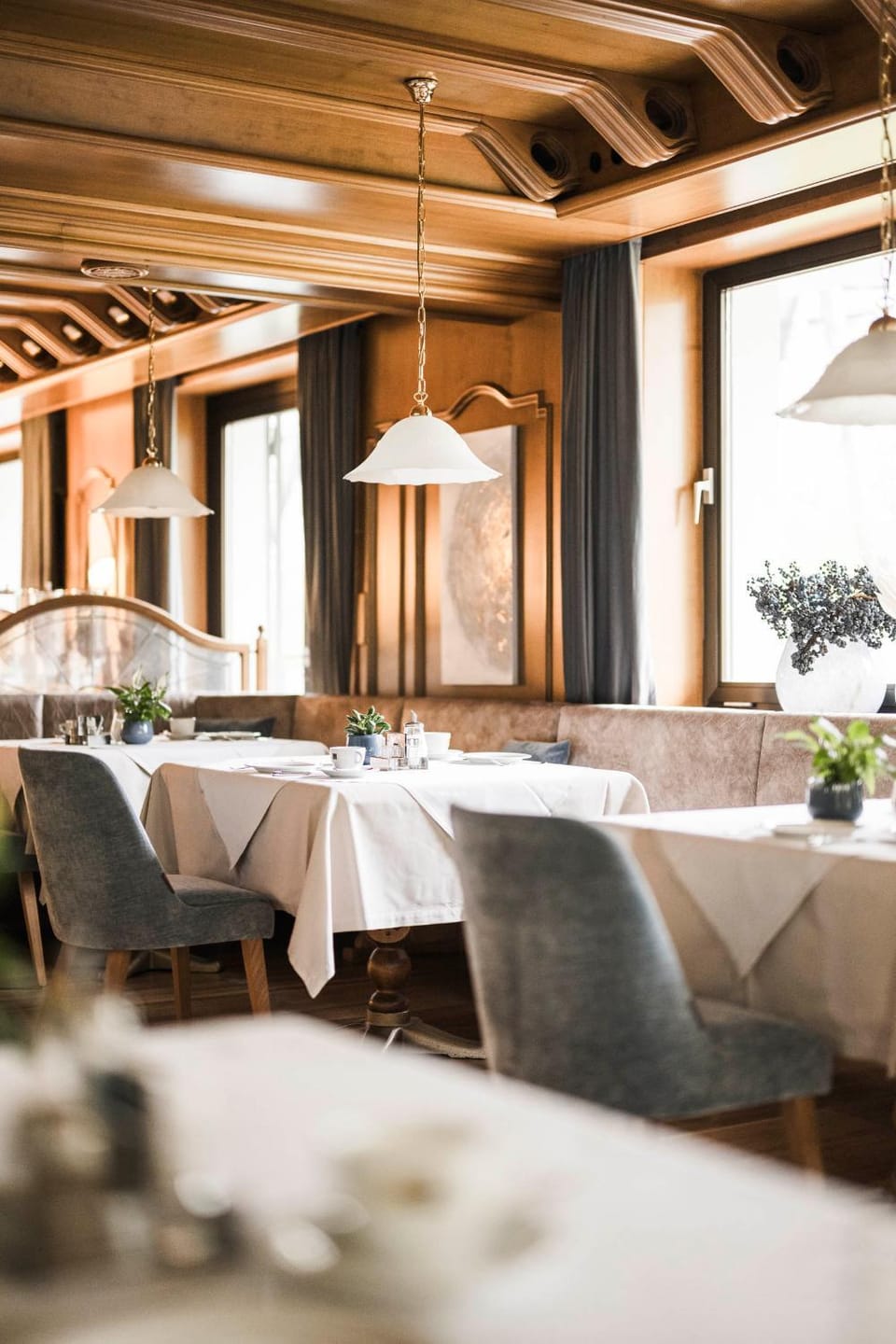 Dining area, Breakfast