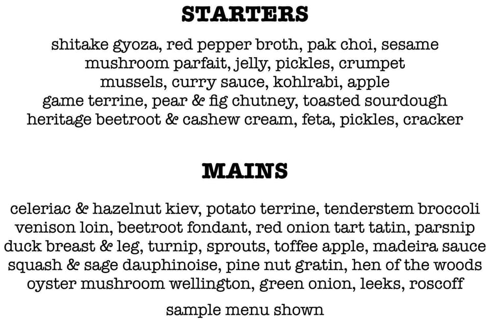 Property building, Restaurant/places to eat