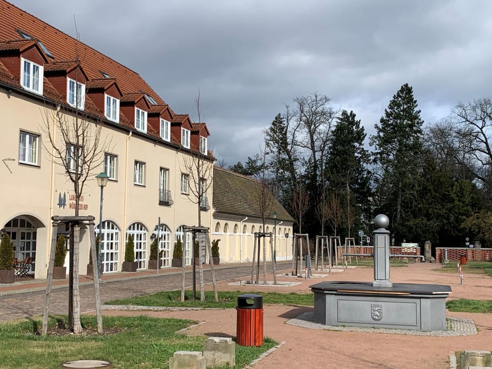 Property building, Garden