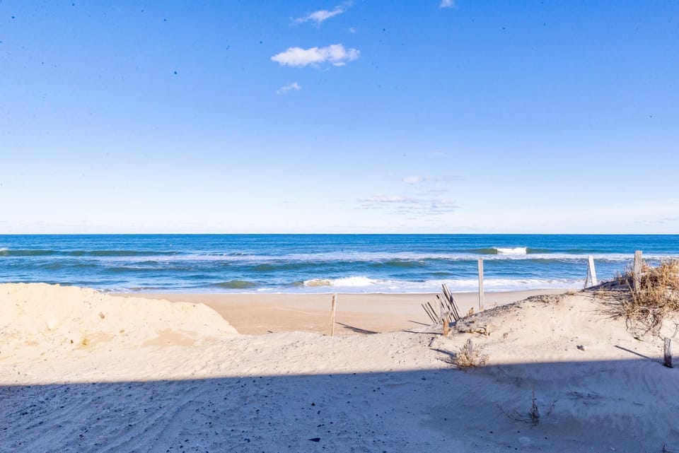 Aqua Hol - S Nags Head MP 18, Oceanfront, Ocean View, 3 Bedrooms, Flex Stays, Pets OK House in Nags Head