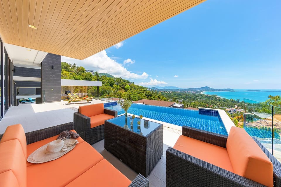 Luxury Verano Residence 3 Bedroom Seaview Villa Chaweng Noi Villa in Ko Samui