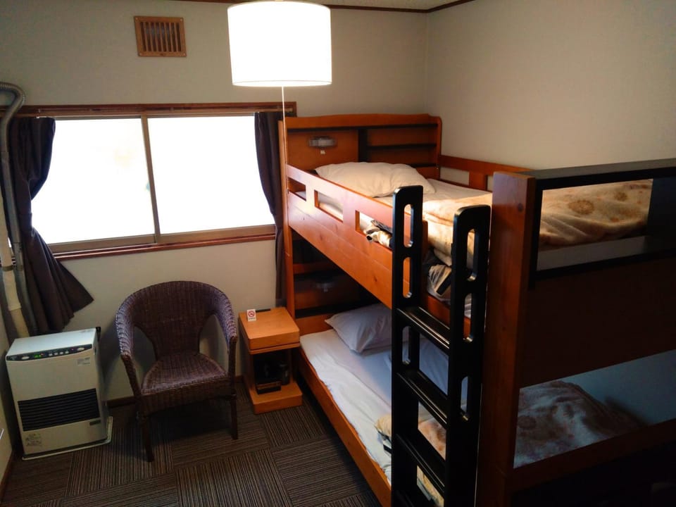 Photo of the whole room, bunk bed