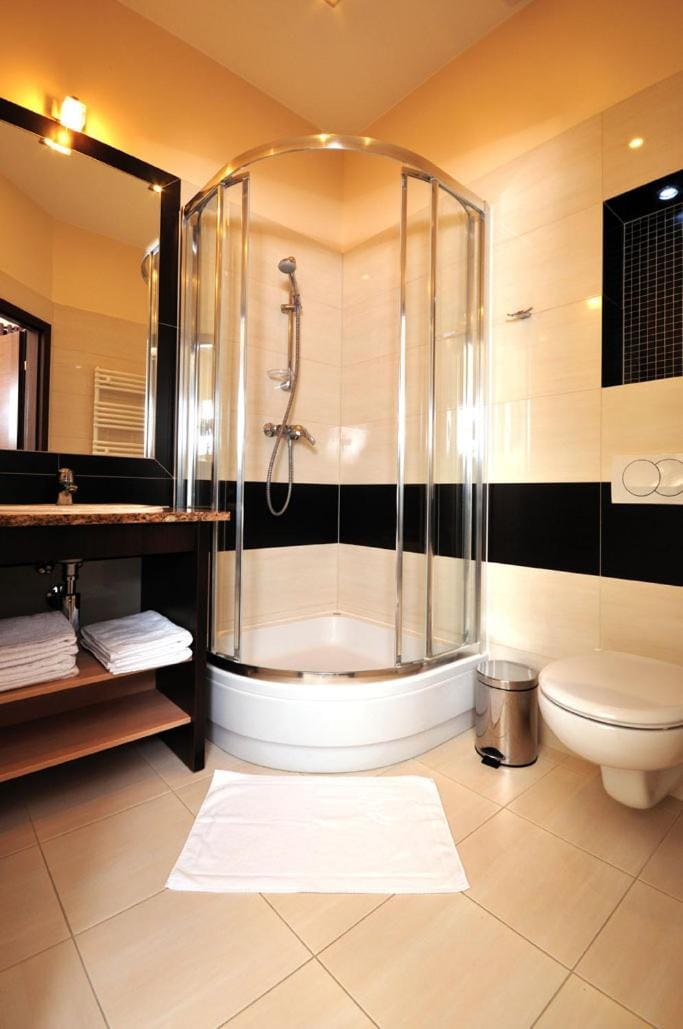 Shower, Toilet, Bathroom, towels