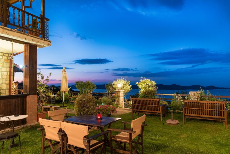 Garden view, Lake view