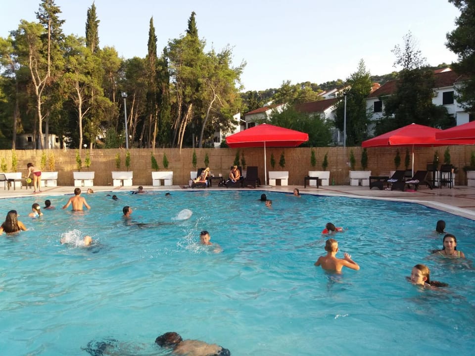 Off site, Summer, Swimming pool, young children, Family