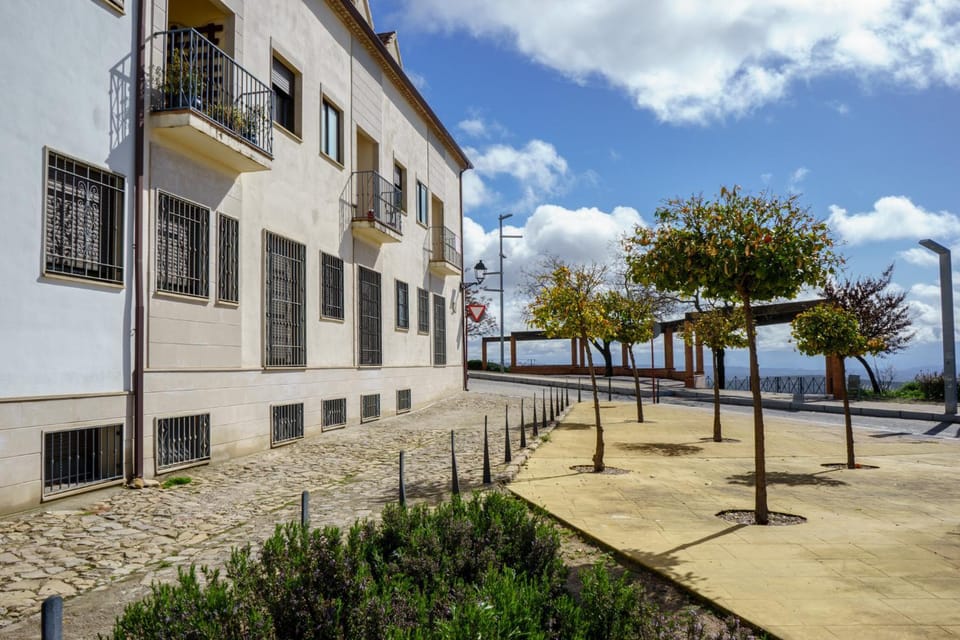 Property building, Garden view