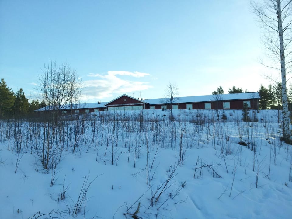 Winter, On site