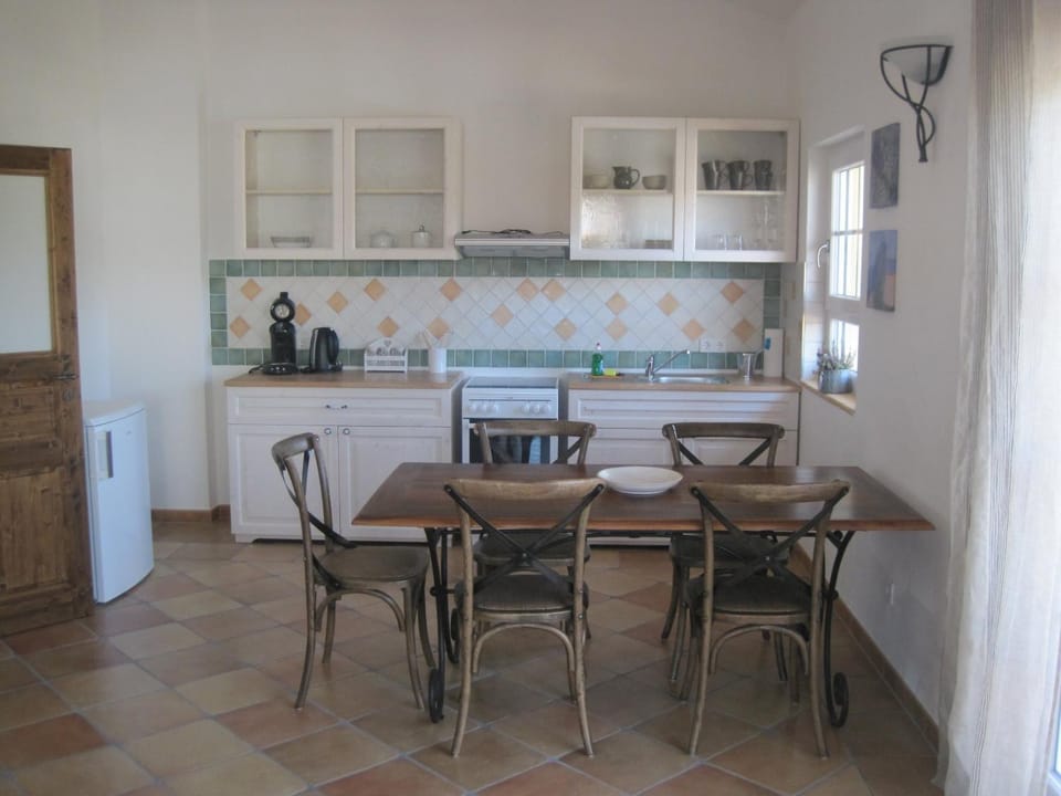 Kitchen or kitchenette, Dining area