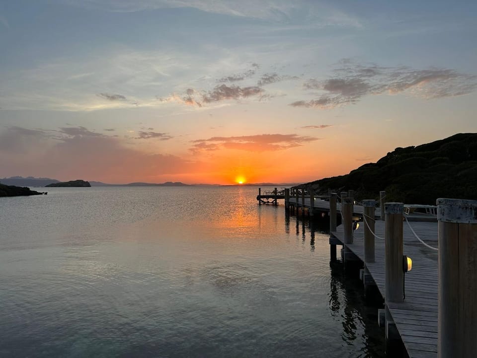 Natural landscape, Sea view, Sunset