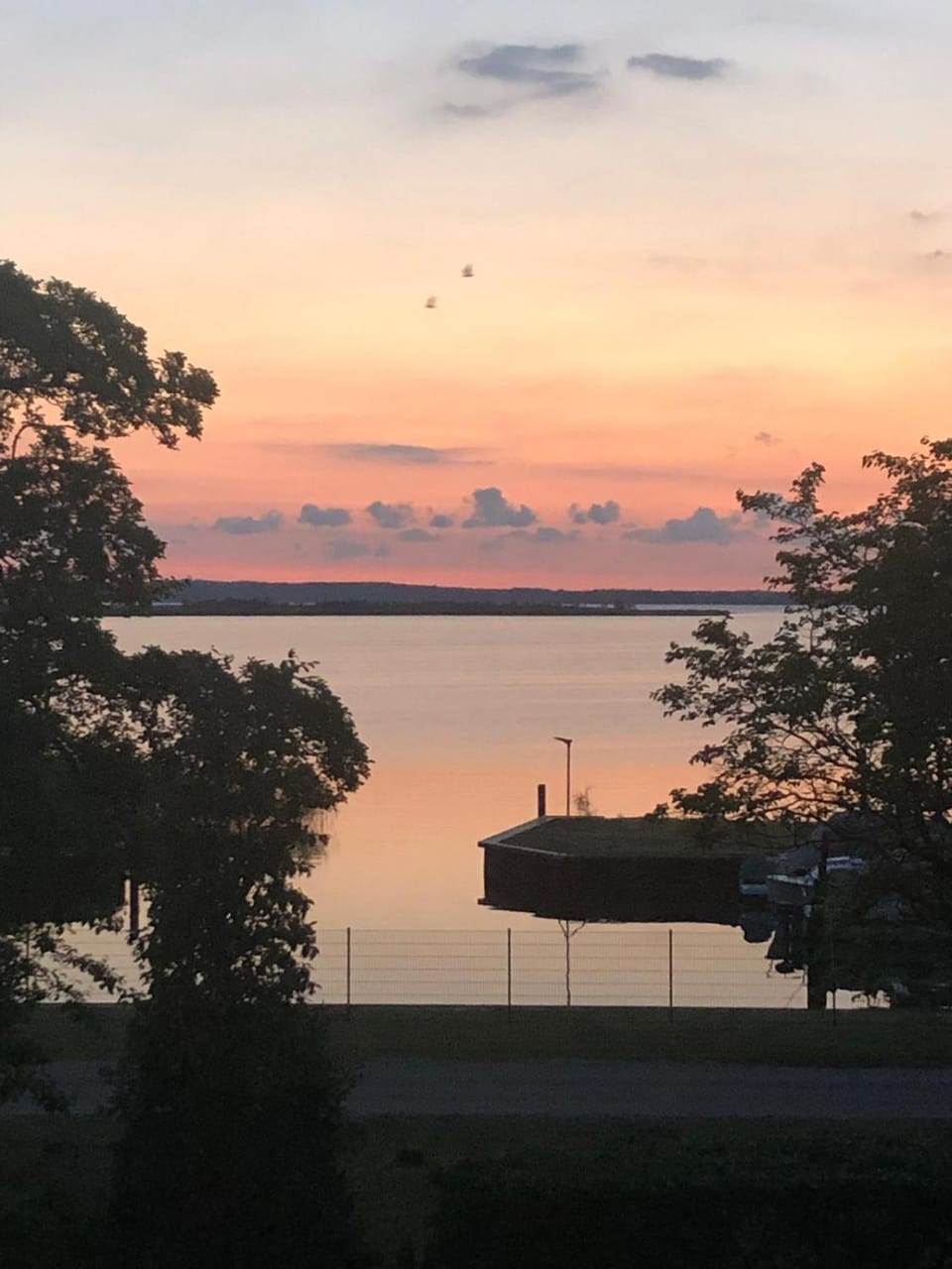 Lake view, Lake view, Sunset