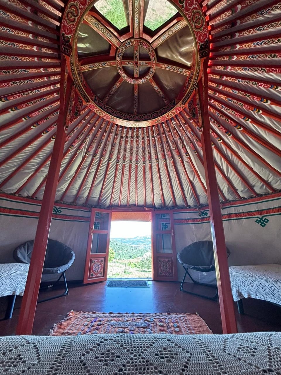 Yourte Mongole Insolite - Gîte Saint Roch Chalet in Occitanie