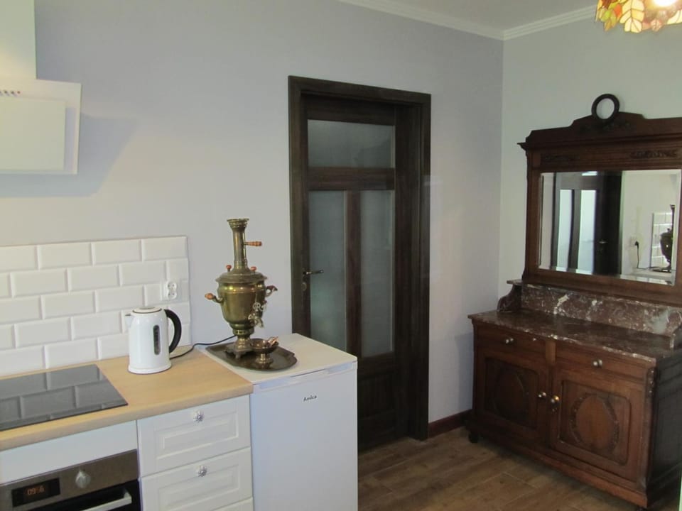 Coffee/tea facilities, Kitchen or kitchenette, Decorative detail