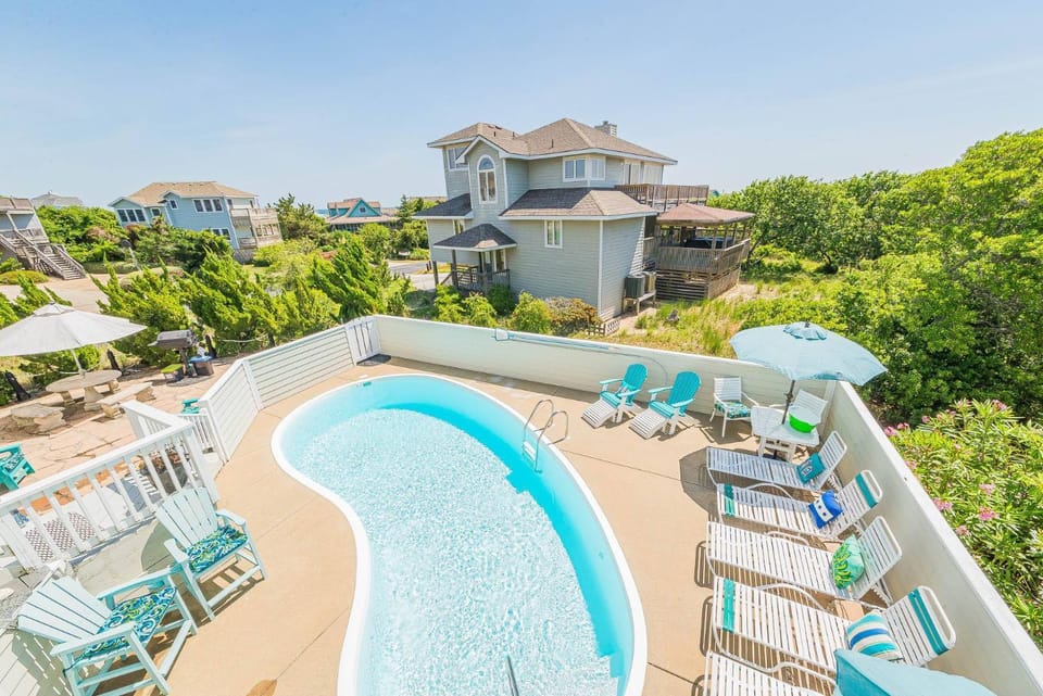 Simple Gifts by the Sea - Duck, Snow Geese North, Ocean View, Pool, Foosball House in Duck