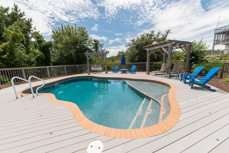 Just For Fun - Duck, Schooner Ridge, Pool Open 4/15, Pool Heat Option, Hot Tub, Close to Downtown House in Schooner Ridge