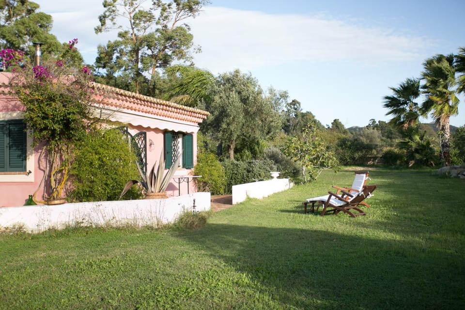 Property building, Garden view