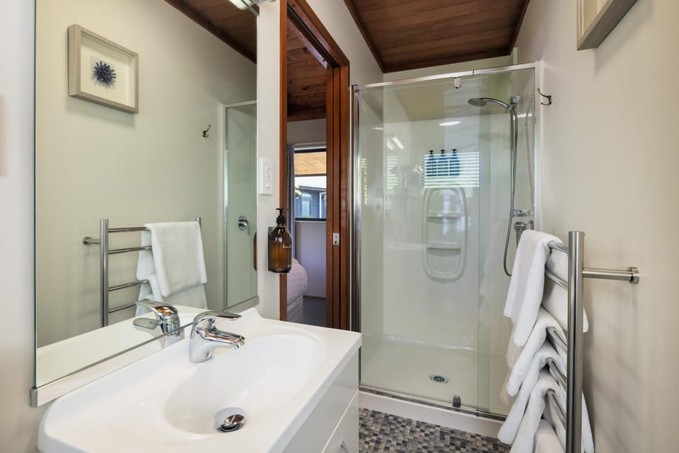 Shower, towels