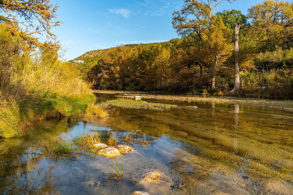 Day, Natural landscape, Autumn, River view