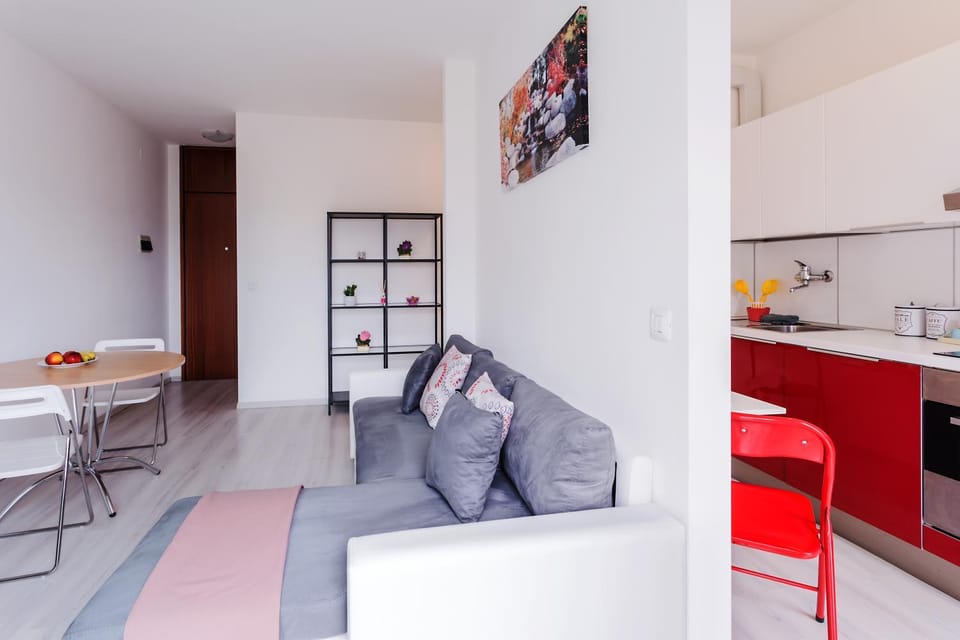 Kitchen or kitchenette, Living room
