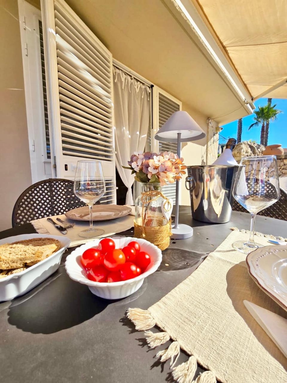 Balcony/Terrace, Dining area, Dinner