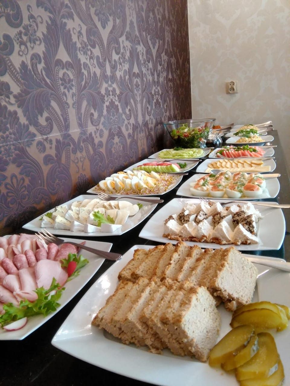 Buffet breakfast