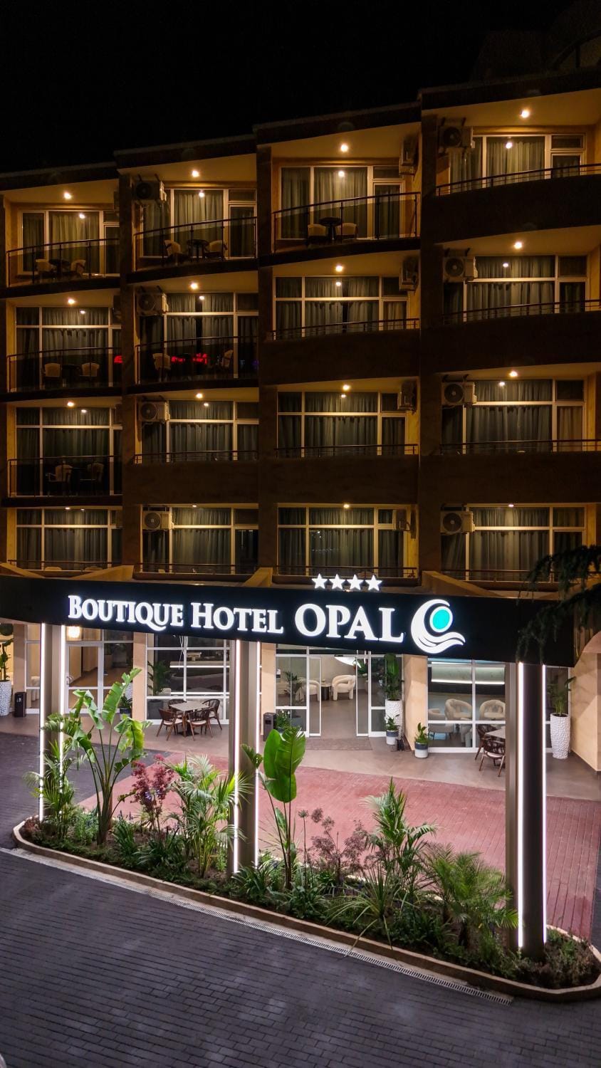 Property building, Night