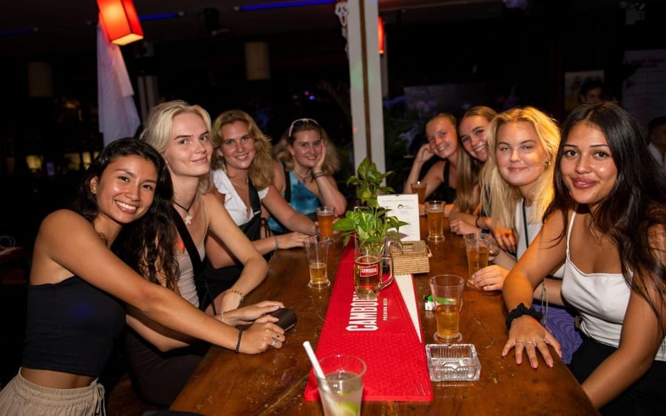 Nightclub / DJ, Food and drinks, Drinks