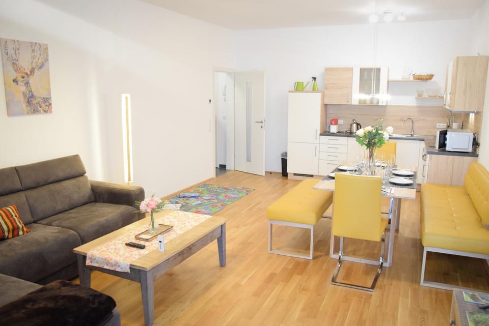 Living room, Seating area, Dining area