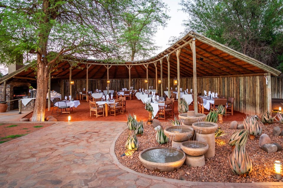 Garden, Dining area