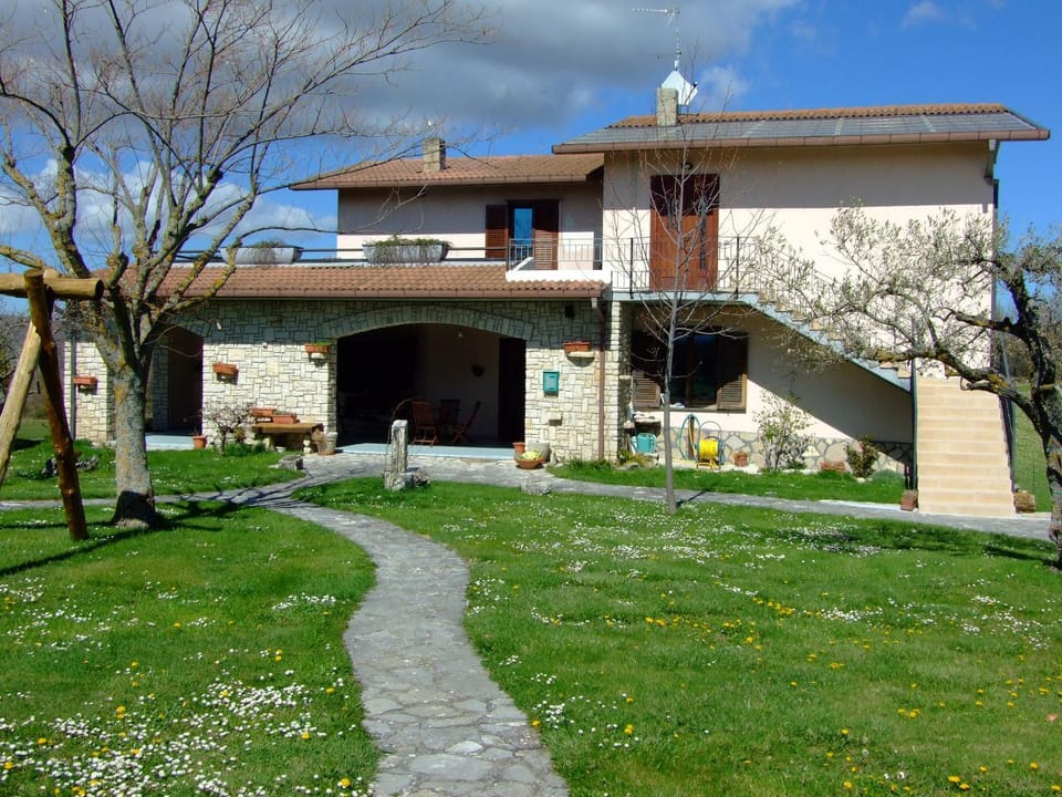 Property building, Garden view
