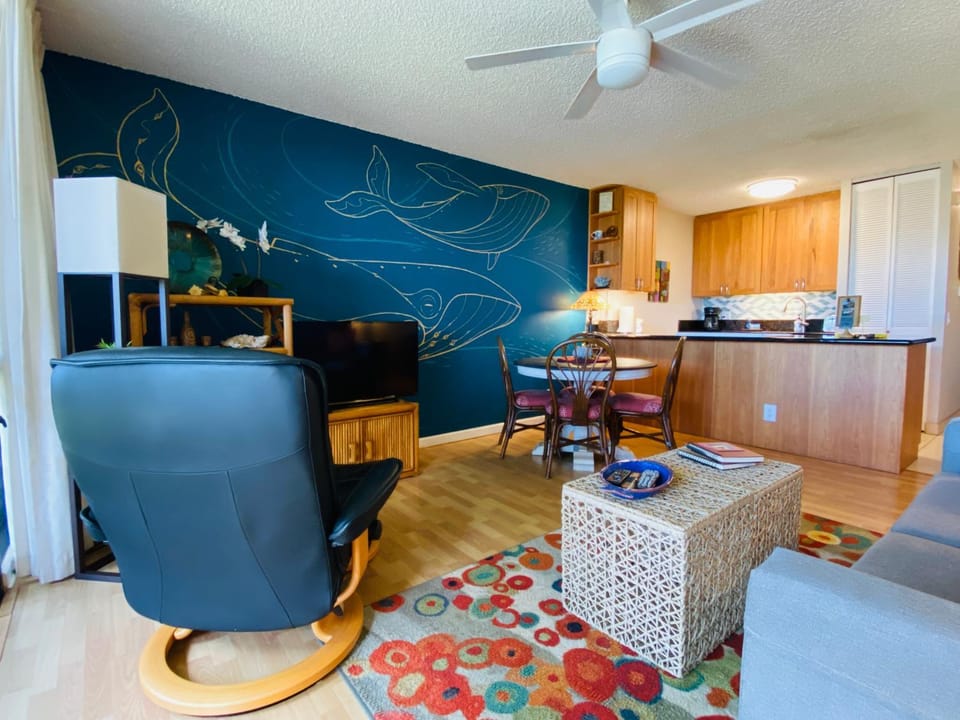 Living room, Dining area, kitchen