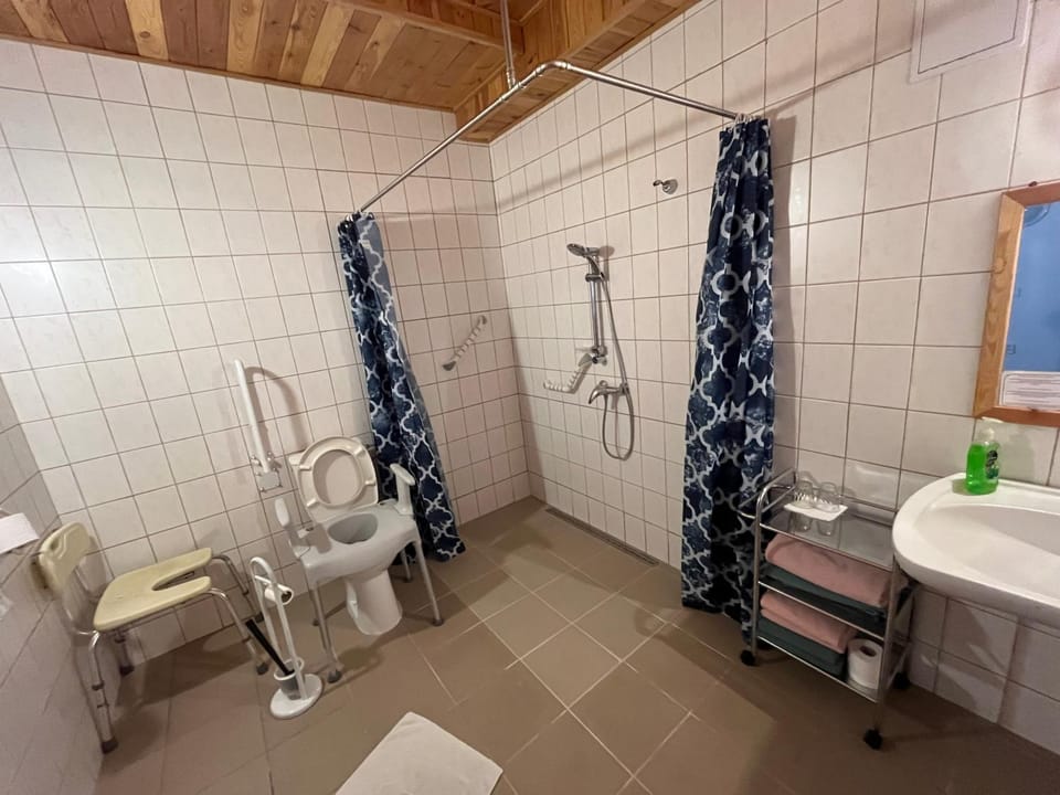 Shower, Toilet, Bathroom, towels