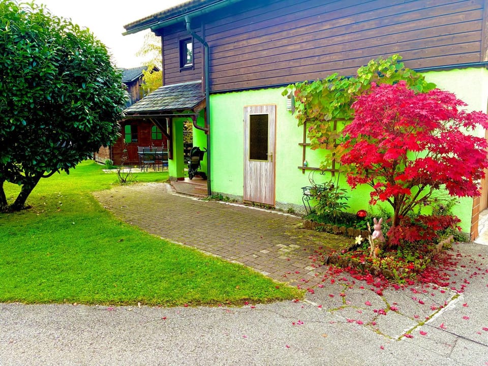 Property building, Garden view