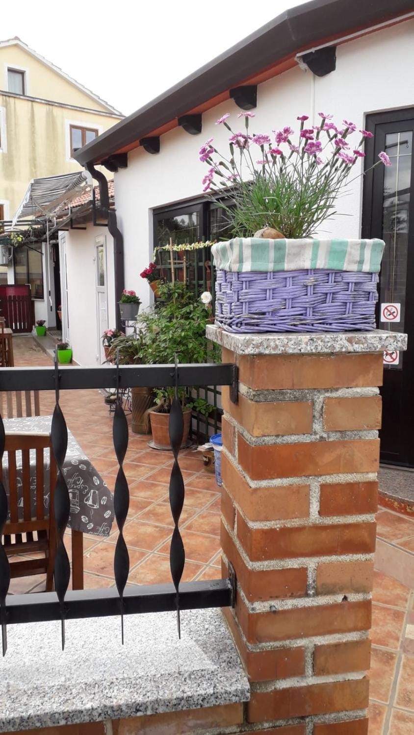 Property building, Patio