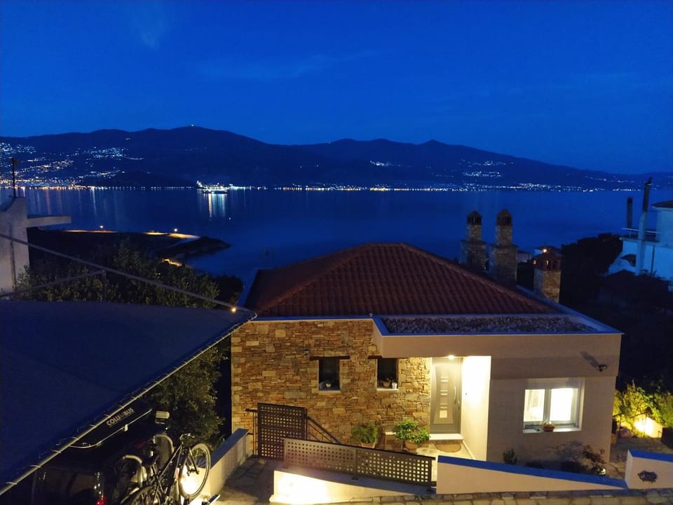 Night, Sea view