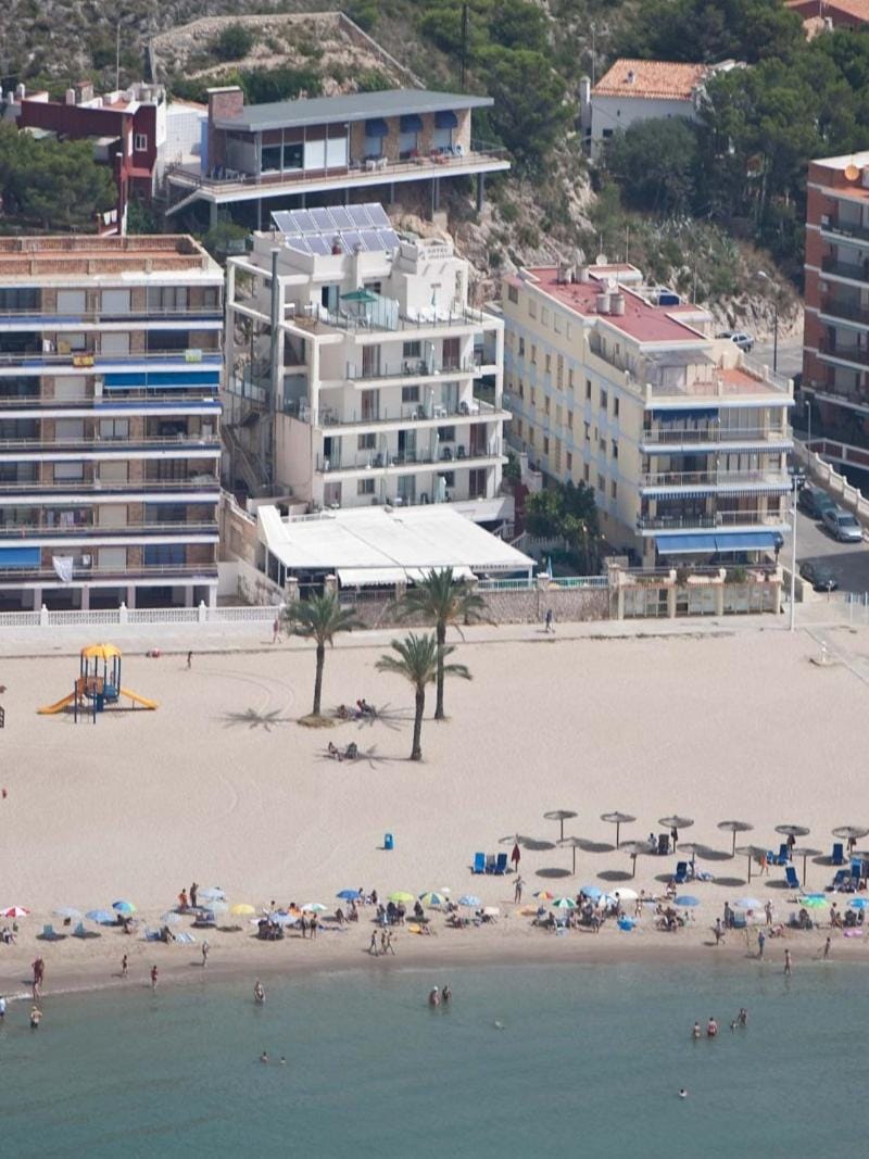 Bird's eye view, Beach