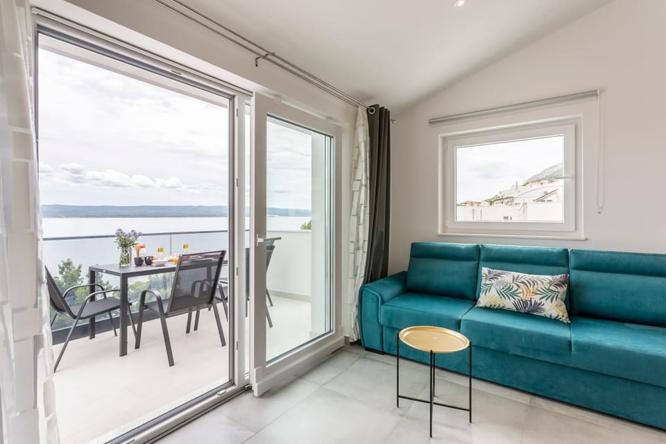 Balcony/Terrace, Living room, Sea view