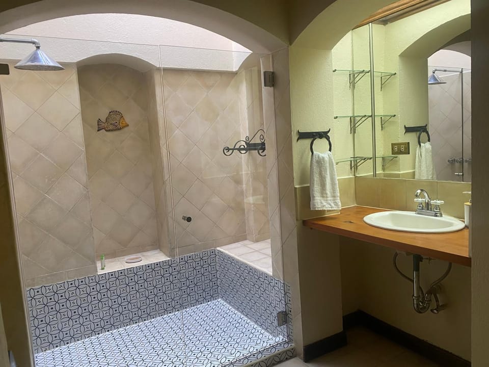 Shower, Bathroom, towels