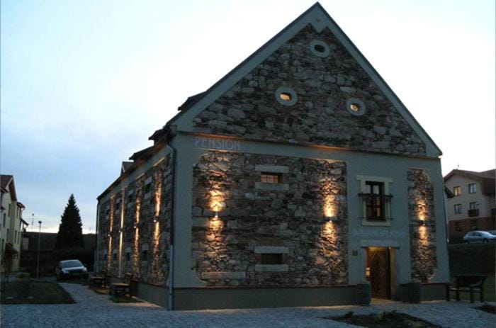 Property building, Sunset