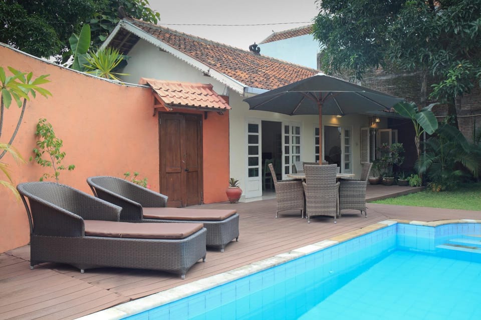 Patio, Garden, Balcony/Terrace, Garden view, Pool view, Swimming pool