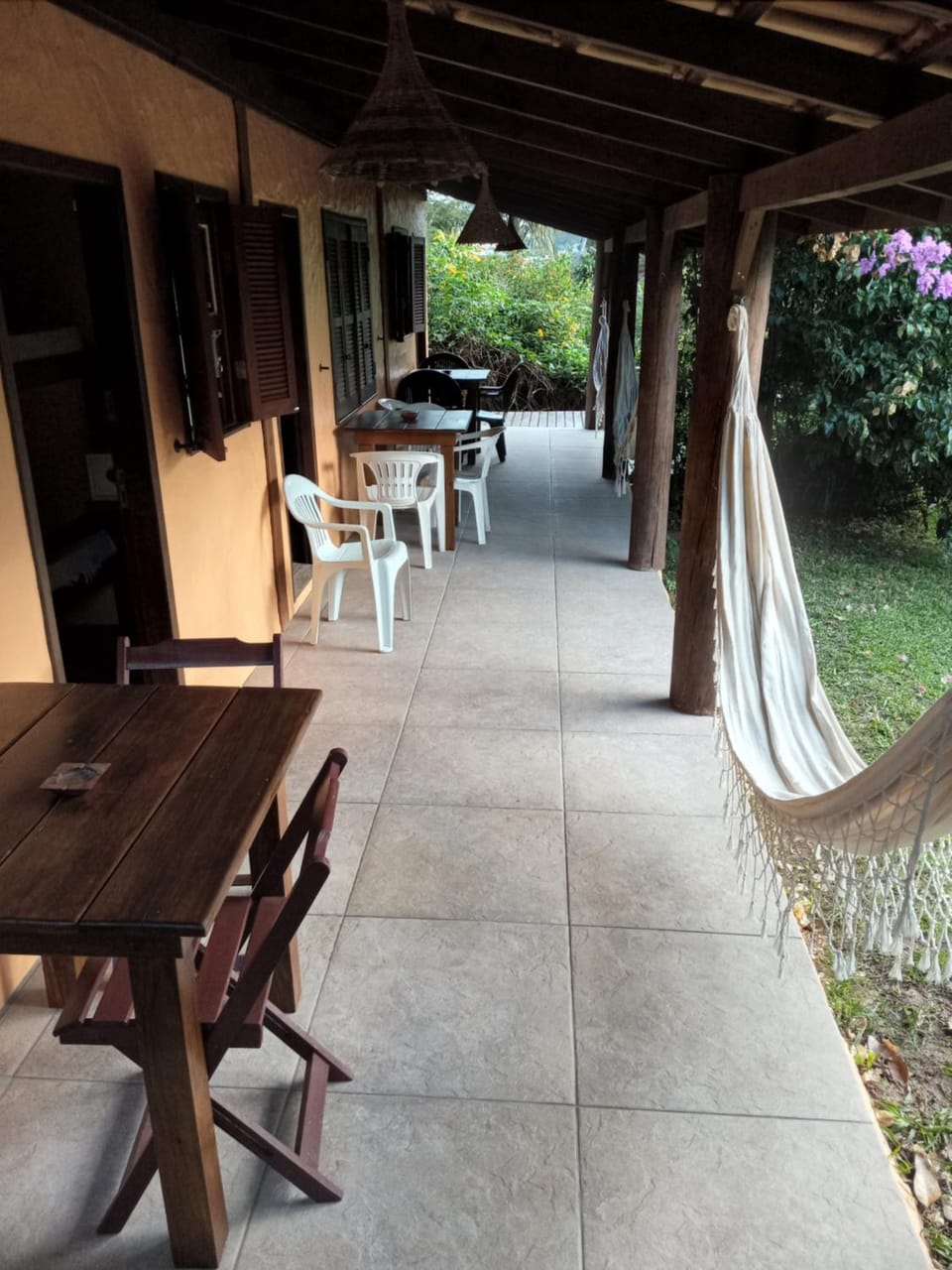 Property building, Patio