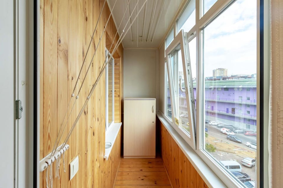 Balcony/Terrace, City view, dryer