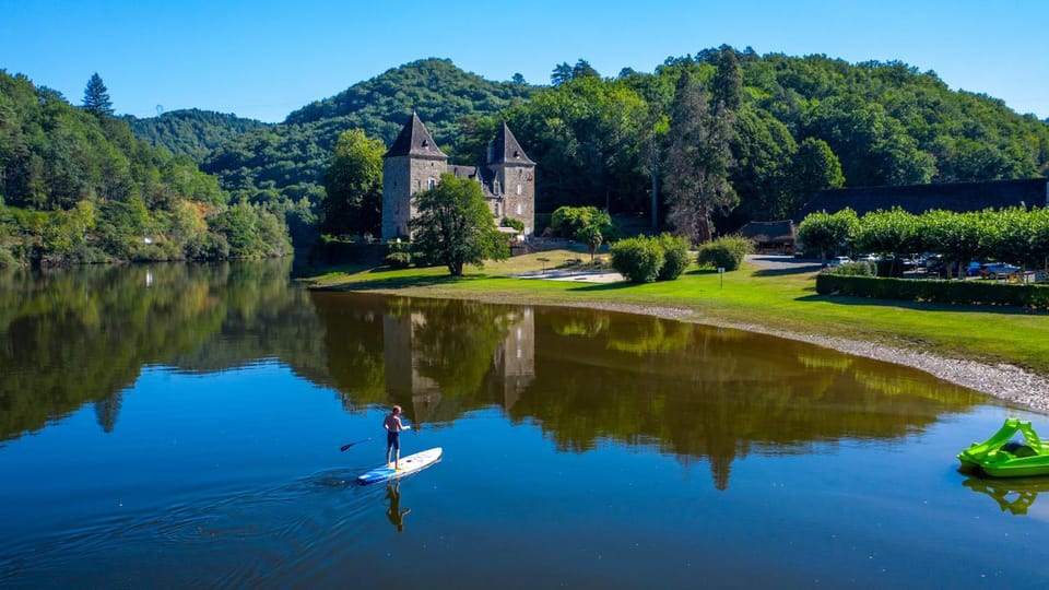Natural landscape, Bird's eye view, Lake view