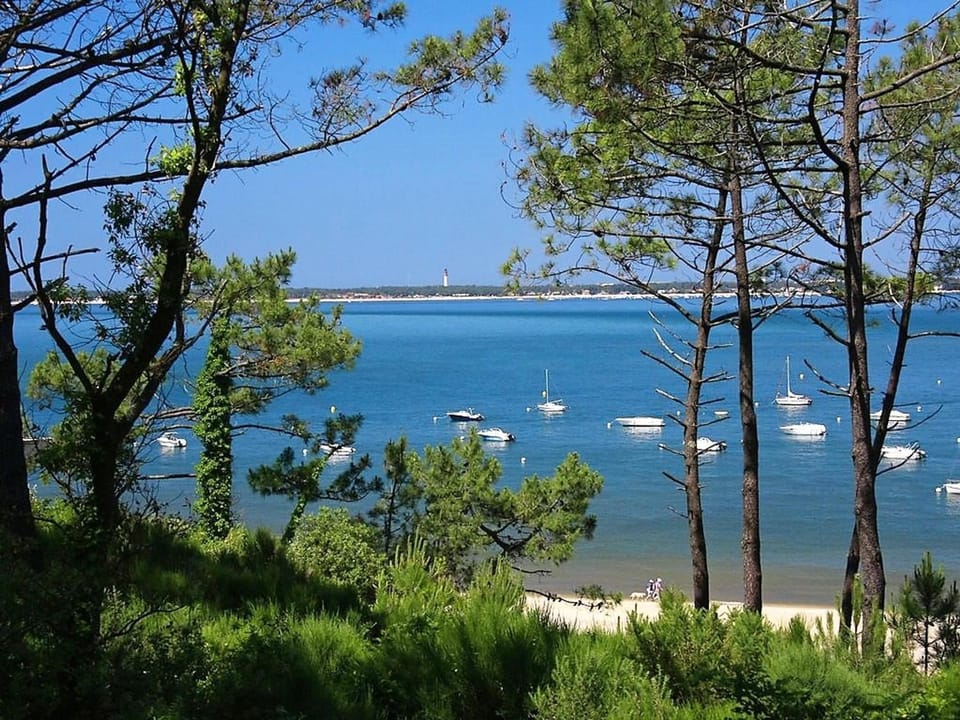 T2 cabine avec grande terrasse sans vis à vis, parking privatif, à 100m des plages - FR-1-420-47 Cabin in La Teste-de-Buch