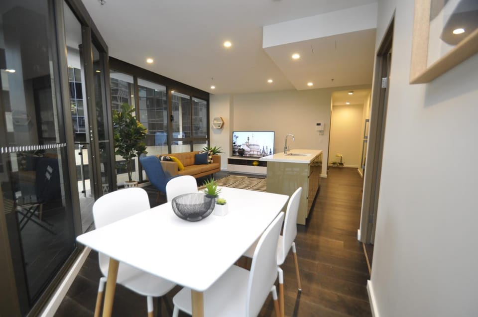 Kitchen or kitchenette, Living room