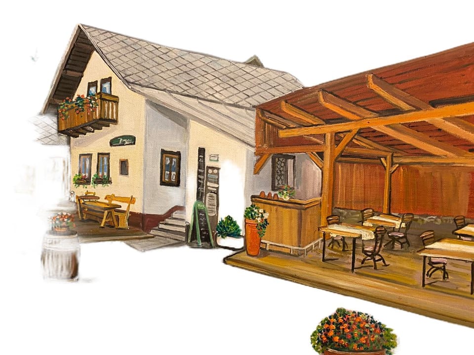 Property building, Patio