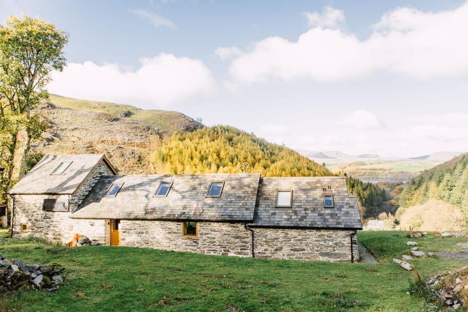 Glyn Mawr Barn House in Wales