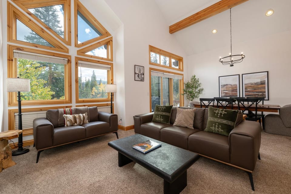 Day, Natural landscape, View (from property/room), Living room, Dining area, furniture