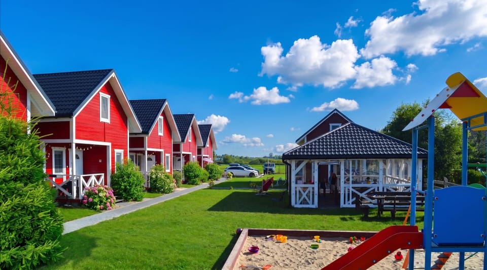 Property building, Children play ground, Garden