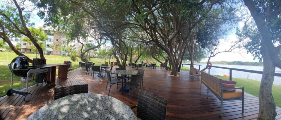Day, BBQ facilities, Garden, Dining area, Garden view, Lake view, Meals