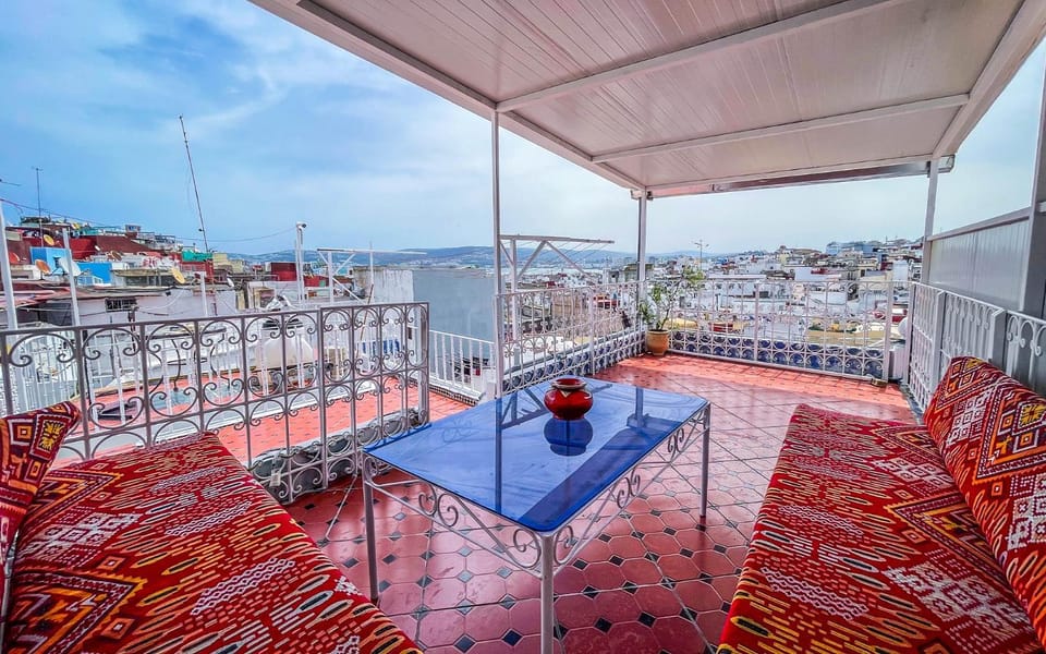 View (from property/room), Seating area, City view, Sea view